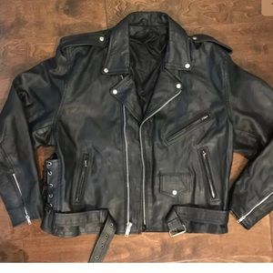 National Leather Motorcycle Jacket